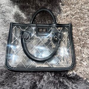 Transparent Quilted Handbag